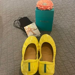 Tieks by Gavrieli Lemon Patent-Size 7